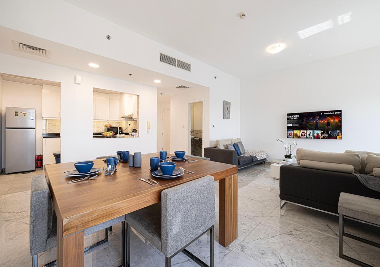 Luxury Beachfront 2Bd Apt, Shams, Jbr 迪拜 外观 照片